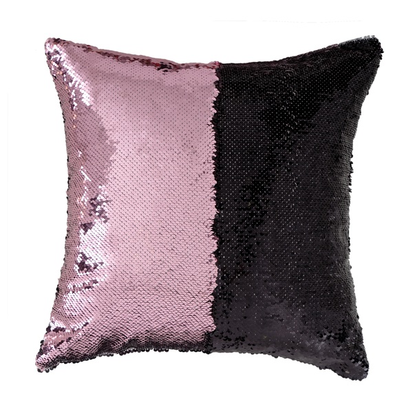 Balvi Cuscino Magic Colore nero/colore rosa Sfoderabile Poliestere 40x40cmCREATIVITÀ