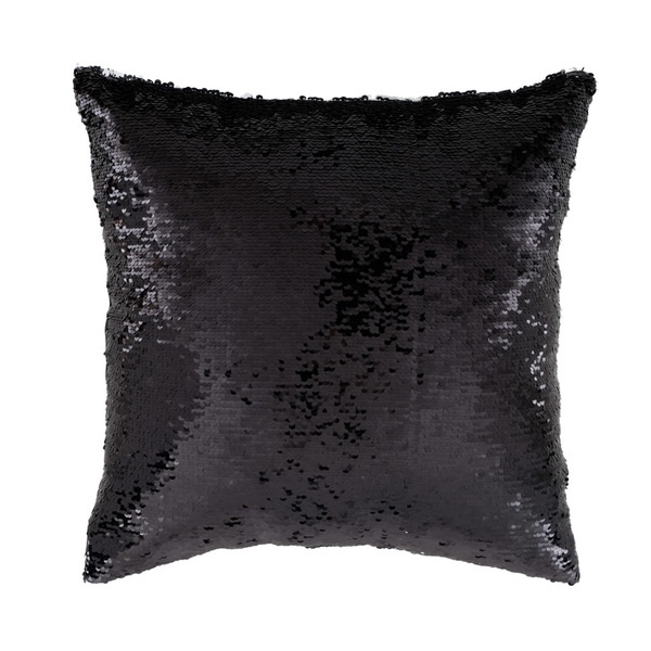 Balvi Cuscino Magic Colore nero/colore rosa Sfoderabile Poliestere 40x40cmCREATIVITÀ