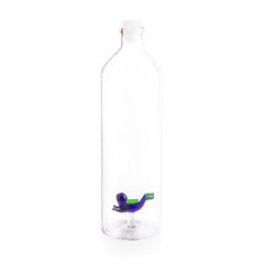 alvi - Scuba Balvi Botella Scuba Con figura en forma de submarinista azul y verde en el interior Bor