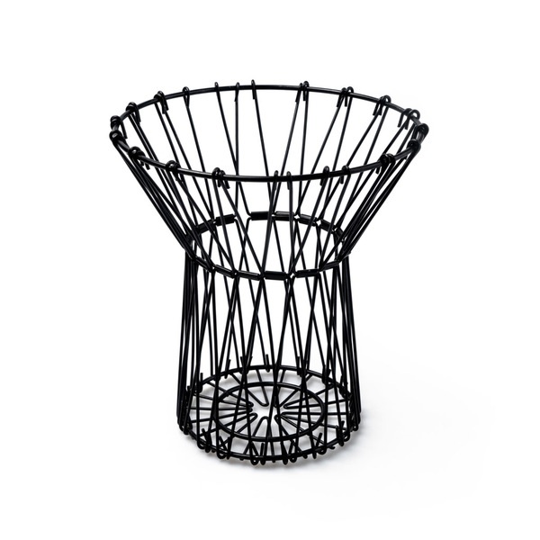 Balvi Frutero Multi Form Color negro Contenedor decorativo Ajustable MetalMODIFICA SU FORMA