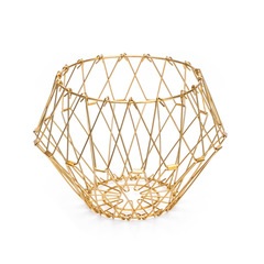 Balvi Corbeille à fruits Multi Form Couleur doré vintage Décorative Modulable MétalCHANGE DE FORME