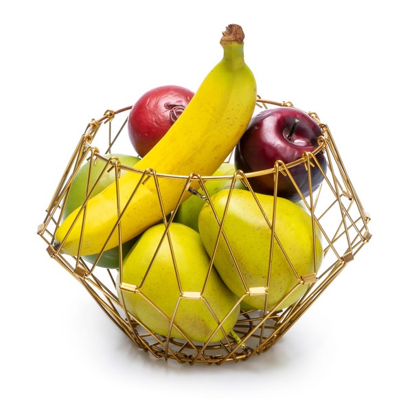 Balvi Corbeille à fruits Multi Form Couleur doré vintage Décorative Modulable MétalCHANGE DE FORME