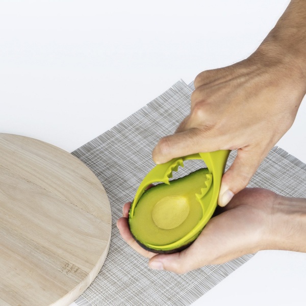 alvi Ustensile pour avocat MrAvocado Couleur vert Outil multi-usages Plastique PP 22,5 cmMULTI-USAGE