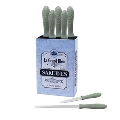 Balvi Knife holder Sardines Great capacity Shaped tin of sardines TinGREAT CAPACITY