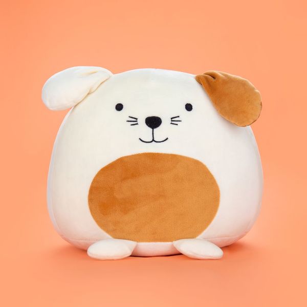 Balvi Coussin Woof! Couleur blanc Très doux et mou PolyesterTRÈS DOUX