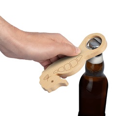 Balvi Bottle opener Seahorse Shaped seahorse Wood/stainlessFUN DESIGN