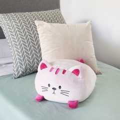 Balvi Cojín Kitty Rosa Forma de gato Suave y muy blando Poliéster