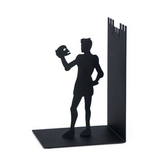 Balvi - Hamlet Schwarze Buchstützte aus Metall