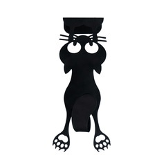 Balvi Door hanger Curious Cat Black colour Cat shaped Metal 21 cmFUN DESIGN