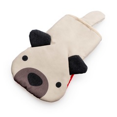 alvi Guantone cucina Woof! Colore Grigio In forma di gatto Manopola da forno Mitt resistente fino a