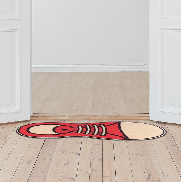 Balvi Zerbino All Star Colore rosso Tappeto da interno o da esterno