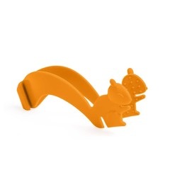 alvi Pinza per servire Squirrel Colore arancione In forma di scoiattolo Smontabile Plastica PP 25 cm