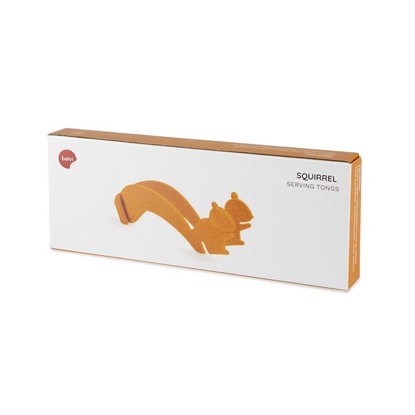 Balvi Pince à salade Squirrel Couleur Orange en forme d'écureuil