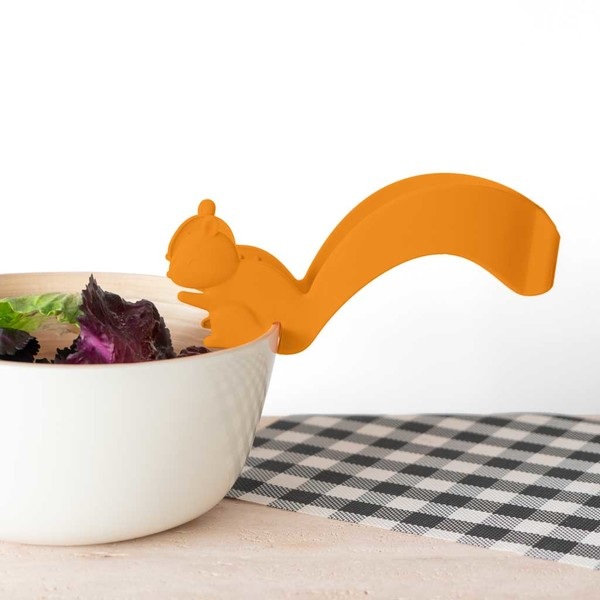 Balvi Pince à salade Squirrel Couleur Orange en forme d'écureuil