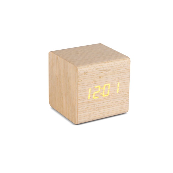Balvi - Wood wooden digital alarm clock