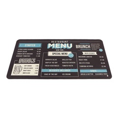 Balvi Tappeto da cucina New York Imbottito e facile da pulire Plastica 99x51 cmMISURA GRANDE