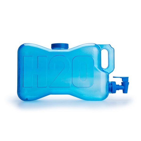 Balvi - Distributeur d'eau H2O de 5,5 litres, en plastique PETGPRATIQUE
