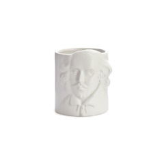 alvi Porta matite Shakespeare Colore bianco Portamatite da scrivania inspirato alla pittrice Shakesp