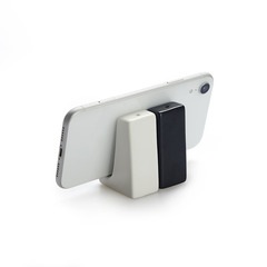 alvi Set sale & pepe Smart Stand Colore bianco e nero per sostenere lo smartphone o la tablet Set di