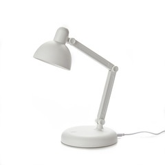 alvi Lámpara de mesa Flexo Color blanco Con cable USB Encendido gradual sensible al tacto Plástico A