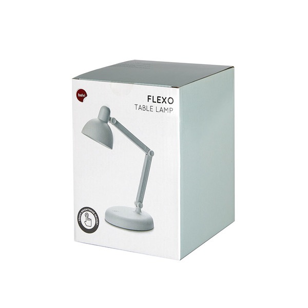alvi Lámpara de mesa Flexo Color blanco Con cable USB Encendido gradual sensible al tacto Plástico A