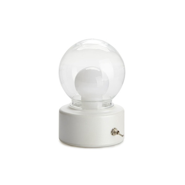 alvi Luce Bulb Colore bianco magnetico con maniglia integrata luce calda Plastica ABS/PETADATTABILE