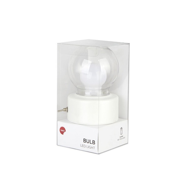 alvi Luce Bulb Colore bianco magnetico con maniglia integrata luce calda Plastica ABS/PETADATTABILE