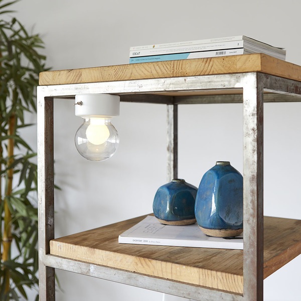 alvi Luce Bulb Colore bianco magnetico con maniglia integrata luce calda Plastica ABS/PETADATTABILE