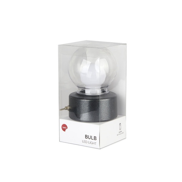 alvi Light Bulb Black colour Magnet with integrated handle warm light Plastic ABS/PETMultiple locati