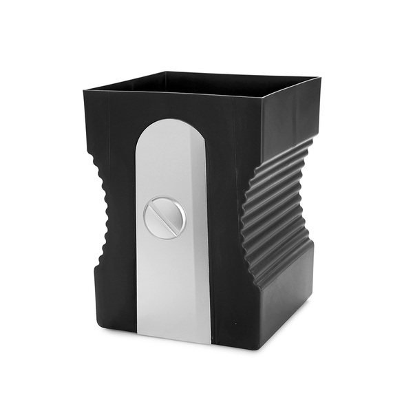 alvi Papelera Sharpener Color negro papelera de reciclaje Complemento ideal para tu zona de estudio