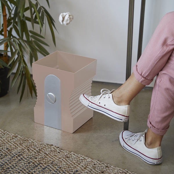 alvi Papierkorb Sharpener Farbe Rosa Recycling-Papierkorb Das ideale Zubehör für das Arbeitszimmer o