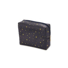 alvi Bolsa cosméticos Starry Color azul marino Con cremallera Ideal para llevar maquillaje y otros c