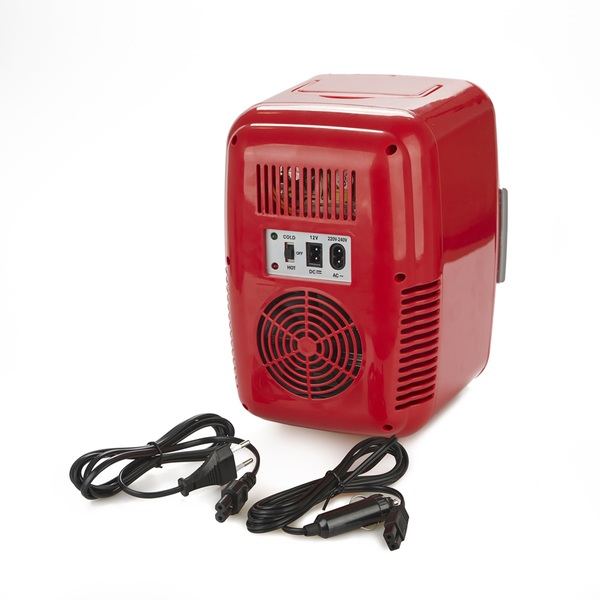 alvi Nevera Drinks Color rojo Mini nevera portátil Matiene sus alimentos o bebidas a la temperatura