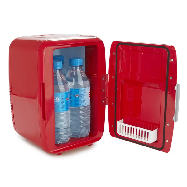alvi Nevera Drinks Color rojo Mini nevera portátil Matiene sus alimentos o bebidas a la temperatura