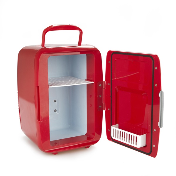 alvi Nevera Drinks Color rojo Mini nevera portátil Matiene sus alimentos o bebidas a la temperatura