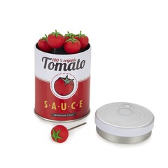 alvi Pics apéritif Tomato Couleur rouge Balvi pic Apéritifs Boîte de conserve tomate Pics en acier i