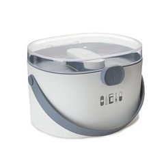 alvi Botiquín Nurse Color blanco Botiquín de gran tamaño Incluye asa para fácil transporte y varieda