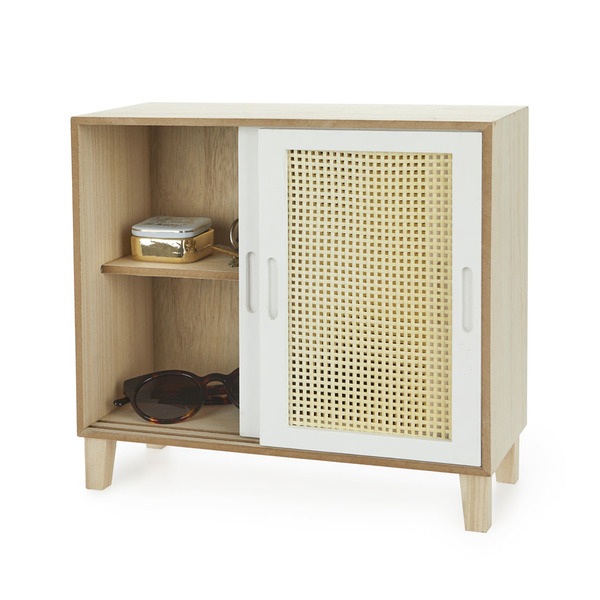 alvi Organizador Cabinet Color blanco Joyeros mujer Organizador para gafas, joyas, bisutería, pendie