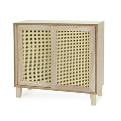 alvi Organiseur Cabinet Couleur bois DM Petite commode à bijoux femmes Organisateur pour lunettes, b