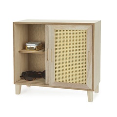 alvi Organiseur Cabinet Couleur bois DM Petite commode à bijoux femmes Organisateur pour lunettes, b