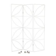 alvi Fotorahmen im Stil eines Wandschirms Farbe Weiß Wandbildschirm als Fotoaufhänger Schönes und el