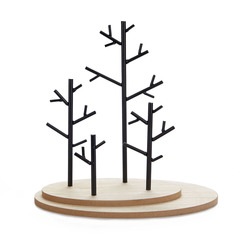 alvi Porta gioie Autumn Colore legno Albero Display per gioie di Metallo e Legno, Ideale per le coll