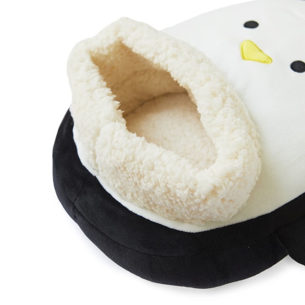 alvi Calienta pies Pingu Color negro Mantén calientes tus pies Bolsa suave y cómoda con diseño diver