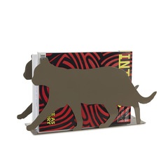 Balvi Magazine rack Feline Gray colour Practical and decorative shaped cat Iron 21,5 cm