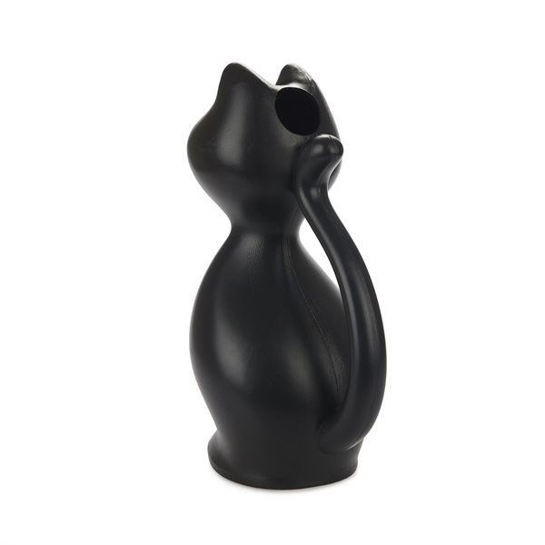 Balvi Regadera Meow Color negro En forma de gato Capacidad: 2L Plástico 30 cm