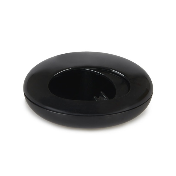 The sliding lid prevents odours