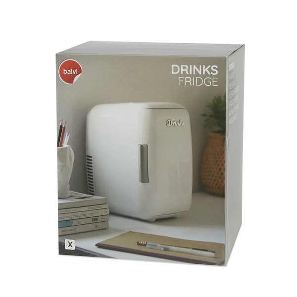 alvi Réfrigérateur Drinks Couleur blanc Mini réfrigérateur Conserve nourriture ou boissons à la temp