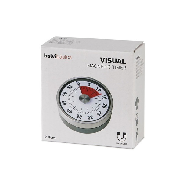 Balvi Minuteur Visual Couleur blanc
