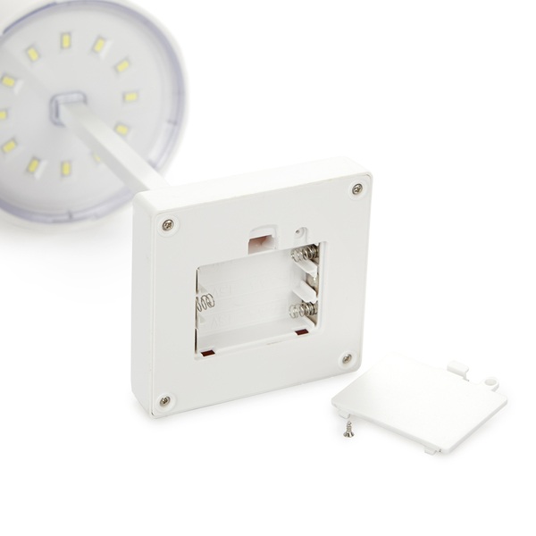 alvi Lampe à poser Tic Tic Couleur blanc Lampe de table moderne au design minimaliste Idéal et prati