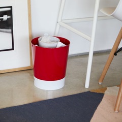 alvi Cestino carta MrRecycle Colore Grigio contenitore ausiliario per separare i rifiuti domestici P